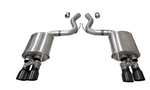 2018-2023 Mustang GT Corsa Sport Axle-Back Exhaust with Black Tips