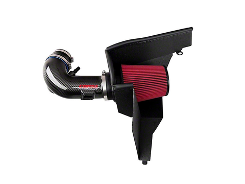 2018-2023 Mustang GT Corsa Open Element Cold Air Intake with DryTech 3D Dry Filter Carbon Fiber