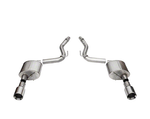 2024 Mustang GT Corsa Sport Axle-Back Exhaust with Straight Cut Polished Tips