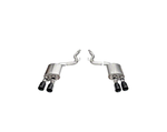 2024-2025 Mustang Dark Horse Corsa Sport Valved Cat-Back Exhaust with Straight Cut Black Tips