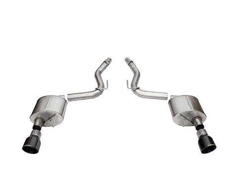 2024 Mustang GT Corsa Sport Axle-Back Exhaust with Black Tips