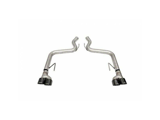 2018-2023 Mustang GT w/o Active Corsa Track Series Axle-Back Exhaust with Black Tips