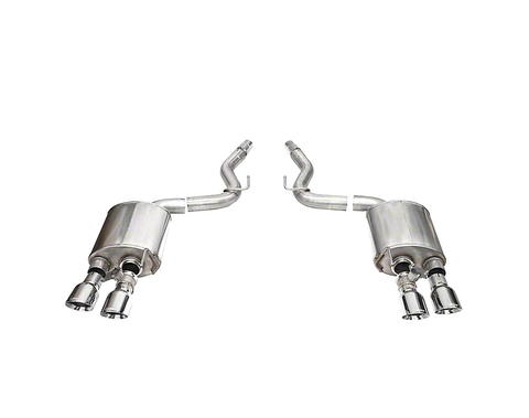 2024-2025 Mustang Dark Horse Corsa Sport Valved Cat-Back Exhaust with Pro-Series Polished Tips