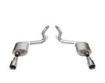 2024 Mustang GT Corsa Performance Touring Axle-Back Exhaust with Straight Cut Polished Tips