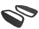 2005-2009 Door Insert Covers; Black