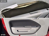 2005-2009 Door Insert Covers; Black