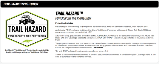 Atturo Trail Blade BOSS SxS Tire - 30X10R14 74N