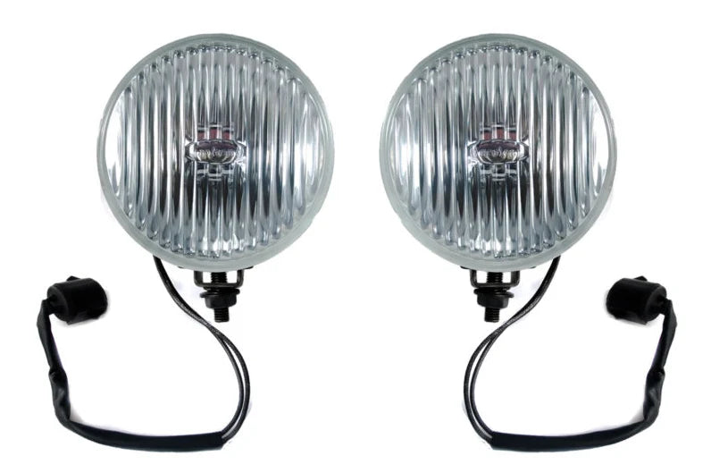 1987-1993 Mustang GT or Cobra Fog Light Body w/ Plug and Bracket - Pair LH & RH
