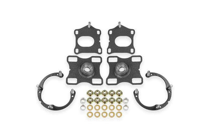 BMR Suspension 11-14 Ford Mustang Caster/Camber Plates - Black Hammertone