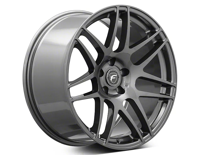 2024-2026 Mustang Forgestar F14 Monoblock Gunmetal Wheel Rear Only 19x11