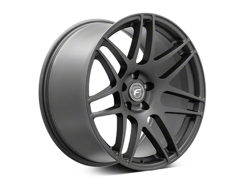 2010-2024 Mustang Forgestar F14 Monoblock Matte Black Wheel Rear Only 19x11