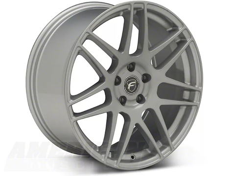 2015-2024 Mustang Forgestar F14 Monoblock Silver Wheel 19x9.5