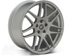 2024 Mustang Forgestar F14 Monoblock Silver Wheel Rear Only 19x10