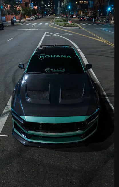 GTD Carbon Fiber Hood for 2024 Mustang performance fit