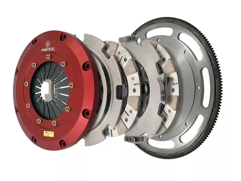 2011-2017 Mustang GT Mantic Clutch 9000 Series Twin Disc Ceremetallic Clutch Kit with 8-Bolt Flywheel 23-Spline