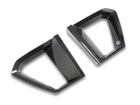 2024-2025 Mustang Dark Horse Carbon Fiber Grille Inserts