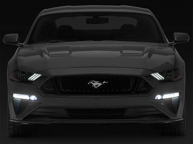 2018-2023 Mustang GT Ecoboost LED Fog Lights with Sequential Turn Signals