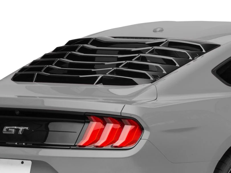 2015-2025 Mustang MP Concepts Rear Window Louvers Gloss Black