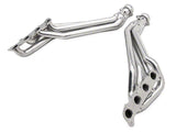 2011-2023 BBK 1-7/8-Inch Long Tube Headers; Polished Silver Ceramic