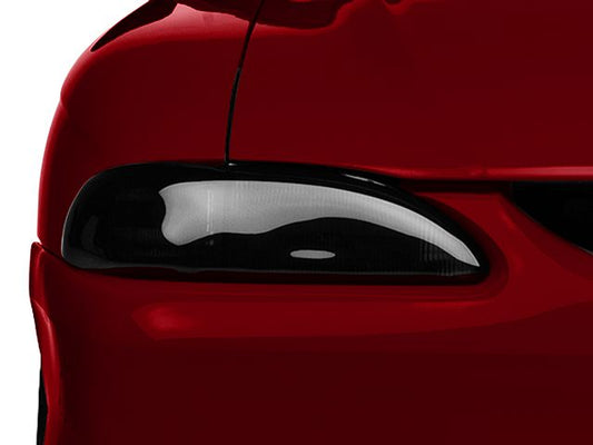 1994-1998 SpeedForm Headlight Covers; Smoked