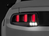 2010-2012 Raxiom Vector Tail Lights with White Diffusers; Smoked