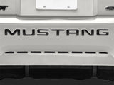 1999-2004 Bumper Insert Letters; Matte Black