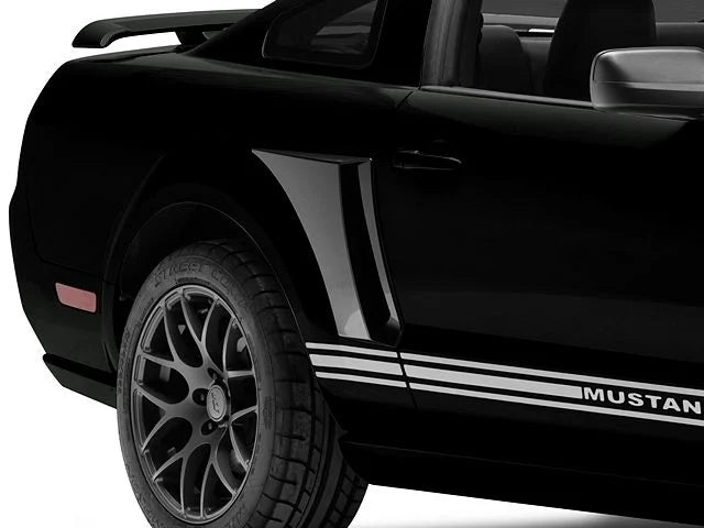 2005-2009 Gloss Black Side Scoops