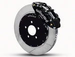 1994-1999 Wilwood Superlite 6R Front Big Brake Kit with 14-Inch Slotted Rotors; Black Calipers