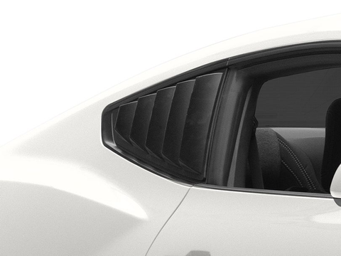 2024-2025 Mustang MP Concepts Quarter Window Louvers Matte Black