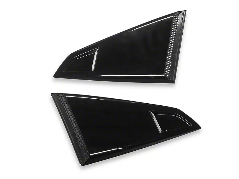 2024-2025 Mustang MP Concepts Quarter Window Scoops Gloss Black