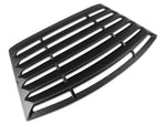 1994-1998 Rear Window Louvers; Textured ABS