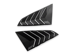 2024 Mustang SpeedForm Sport Quarter Window Louvers Carbon Fiber Appearance