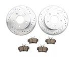 1994-2004 C&L Super Sport Brake Rotor and Pad Kit; Rear