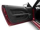 2005-2009 Door Insert Covers; Black