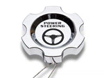 1996-2004 Modern Billet Power Steering Cap; Chrome