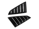 2024 Mustang MP Concepts Quarter Window Louvers Gloss Black