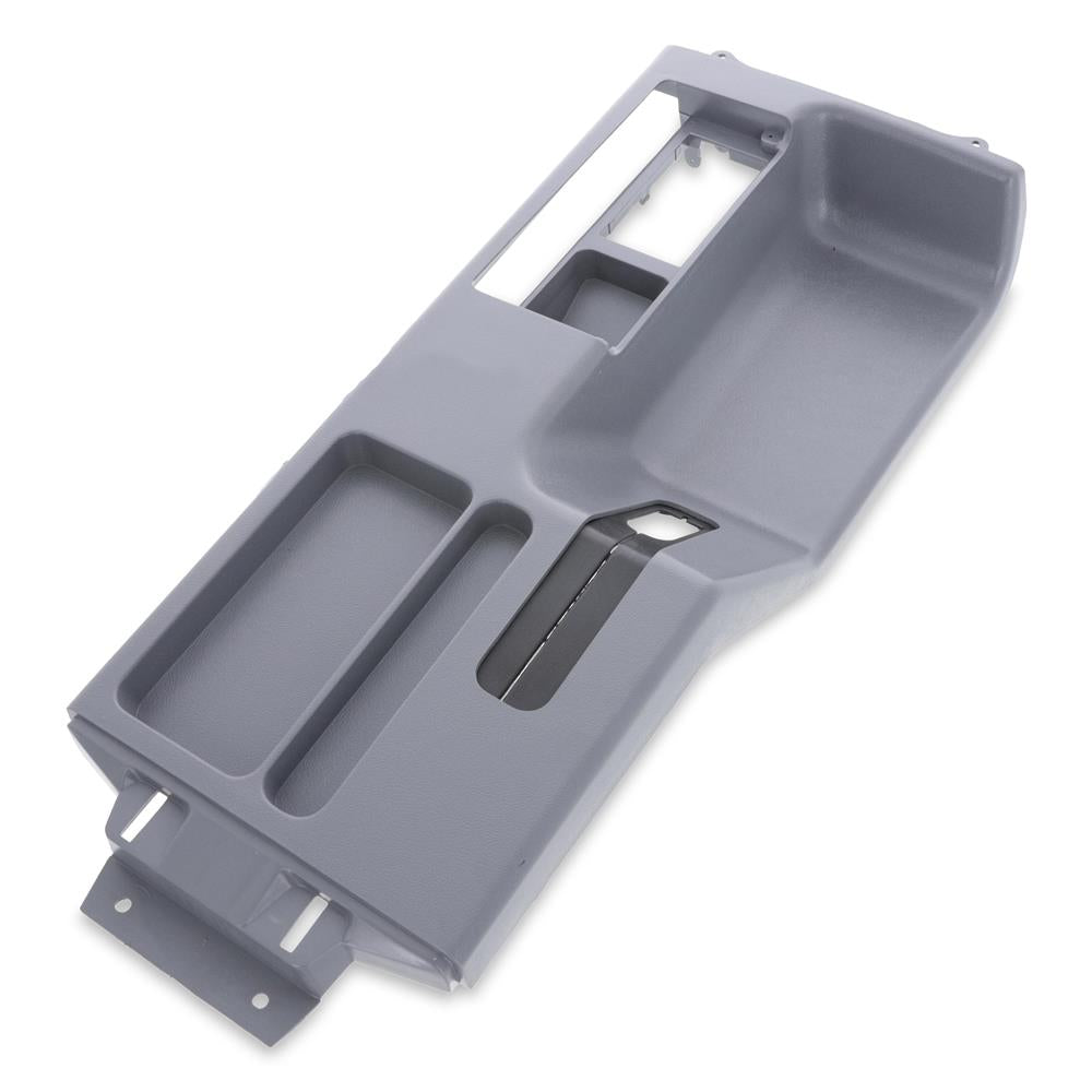 1987-1993 Mustang Interior Center Top Console in gray without Power Mirrors