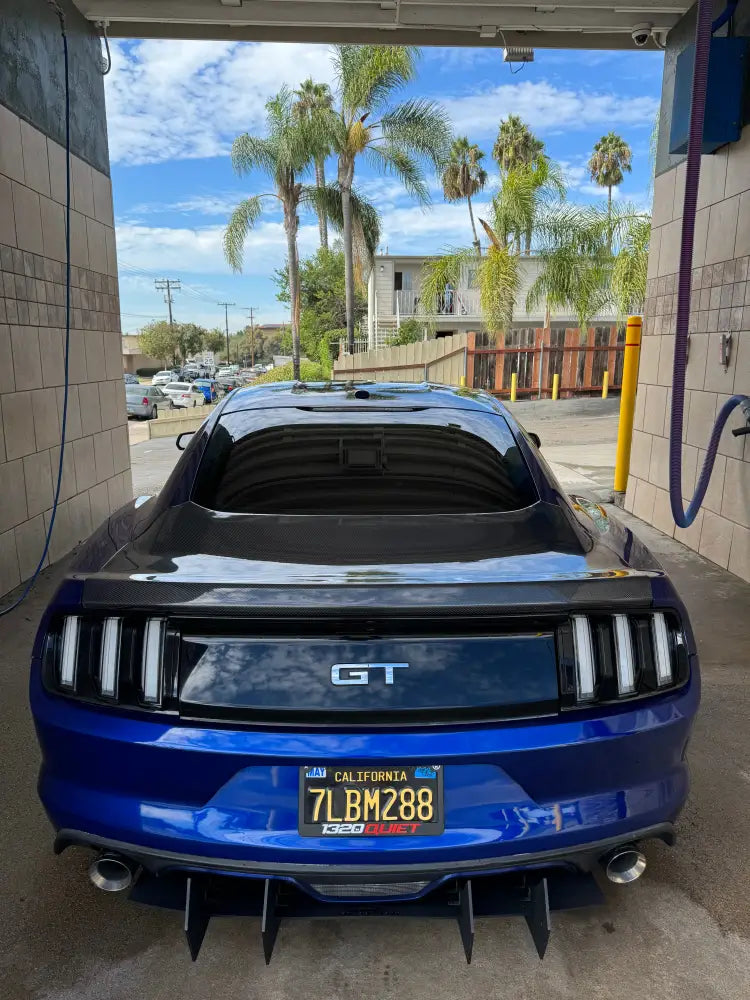 Mustang carbon fiber trunk 2015–2023 OEM style fit