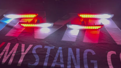 2010-2014 Mustang RGB Side markers Set of 4