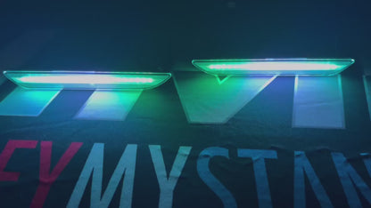 2015-2023 Ford Mustang RGB Side Markers - Rear Pair