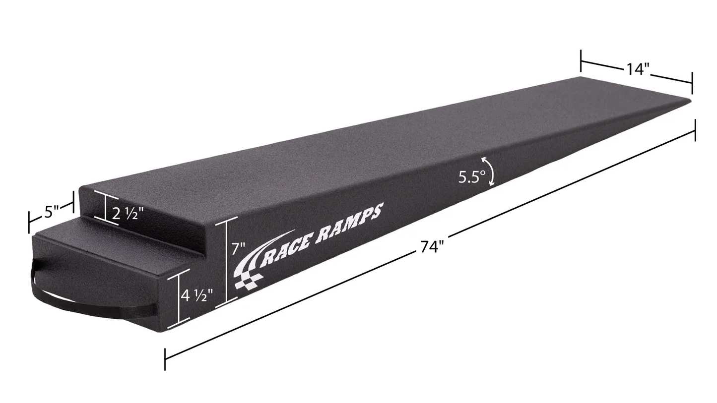 Race Ramps 7" H Trailer Ramp - 5.5 Degree Approach Angle
