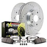 1994-1998 PowerStop Z26 Street Warrior Brake Rotor and Pad Kit; Front