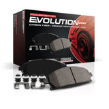 2011-2014 PowerStop Z23 Evolution Sport Carbon-Fiber Ceramic Brake Pads; Front Pair