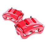 1999-2004 PowerStop Performance Front Brake Calipers; Red