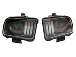 2005-2009 Mustang Raxiom Projector Headlights Black Housing Clear Lens