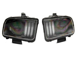 2005-2009 Mustang Raxiom Projector Headlights Black Housing Clear Lens