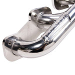 1996-2004 BBK 1-5/8-Inch Tuned Length Shorty Headers; Polished Silver Ceramic