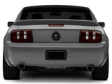 2005-2009 Mustang Raxiom Coyote Tail Lights Black Housing Smoked Lens