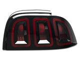 1996-2008 Raxiom Icon LED Tail Lights; Black Housing; Smoked Lens