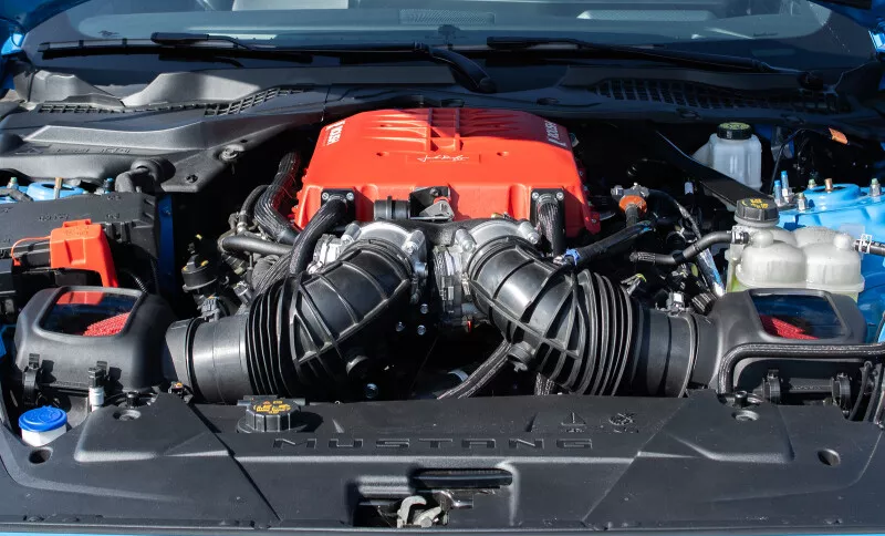Gt Inlet Filters 2024-2025 Mustang GT Dark Horse Roush Dual Cold Air Intake Filter Kit ...